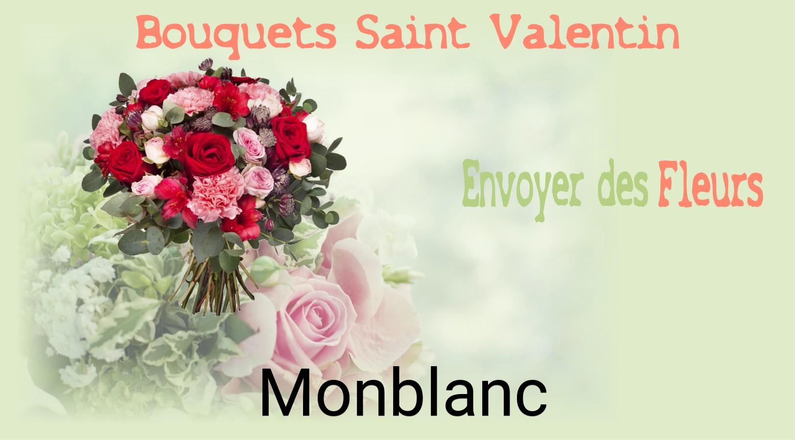 Roses de Saint-Valentin livrées à Monblanc